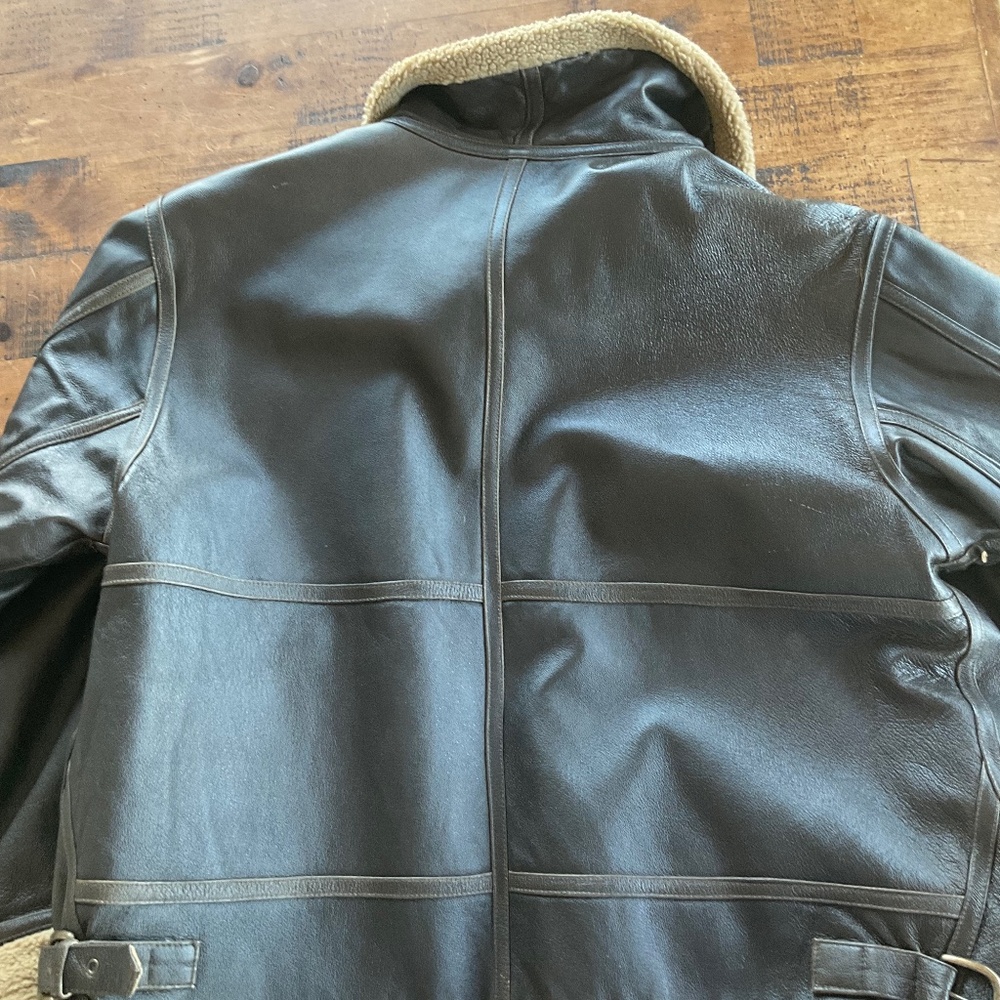 Leather Jacket Size Large - Picture 3 of 7